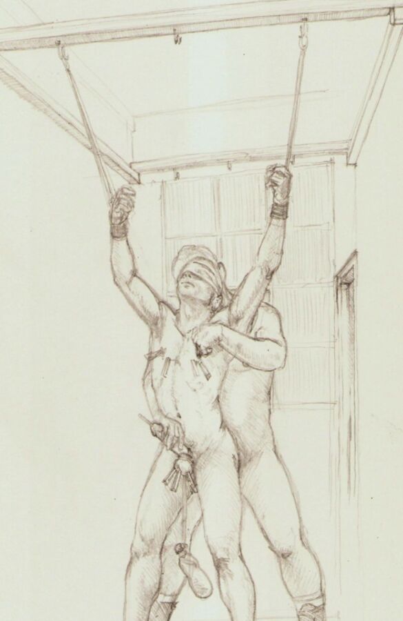 Sherwin of Prague: Gay BDSM bondage art