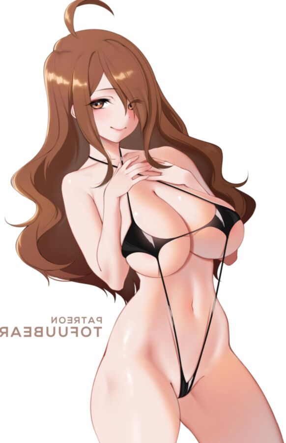 H swimsuit