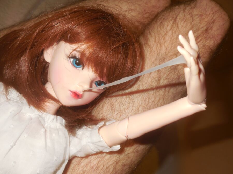 My bjd doll likes the taste of my cum