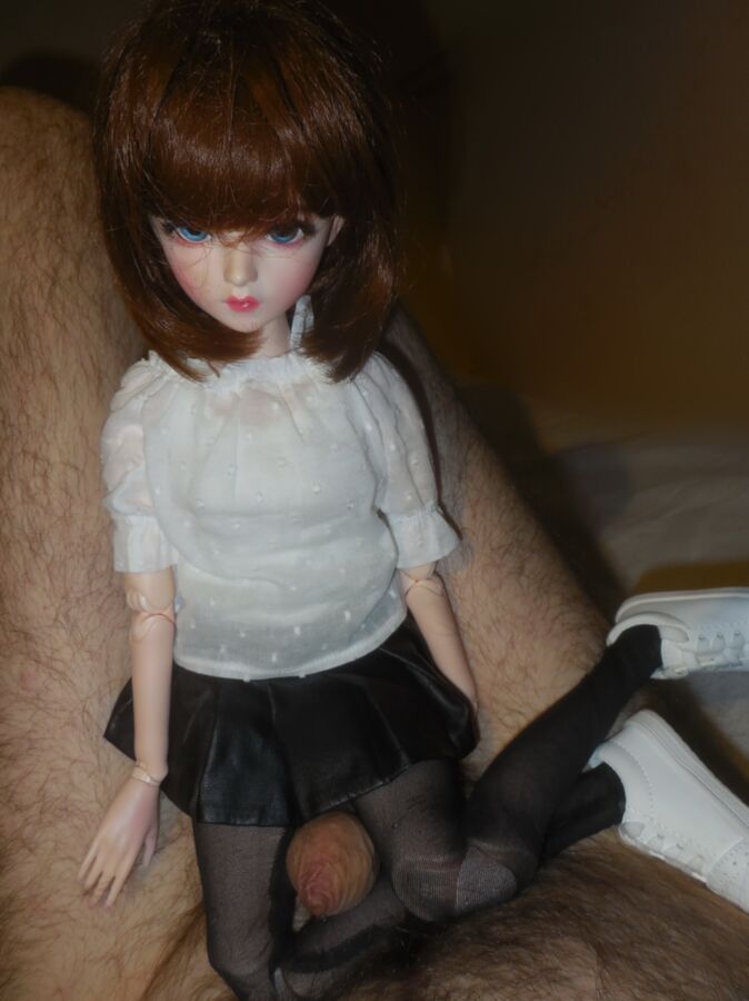 My bjd doll likes the taste of my cum