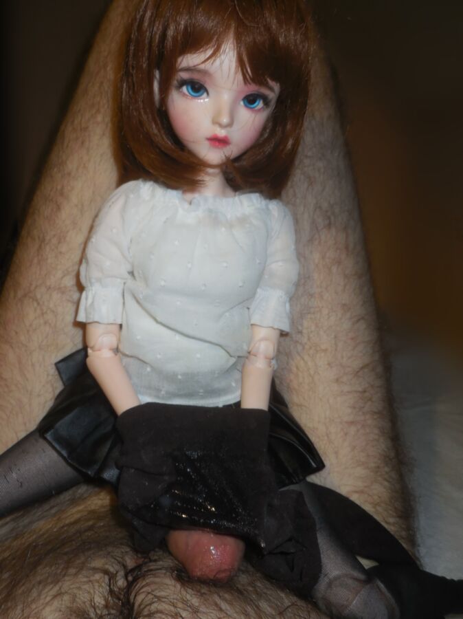 My bjd doll likes the taste of my cum