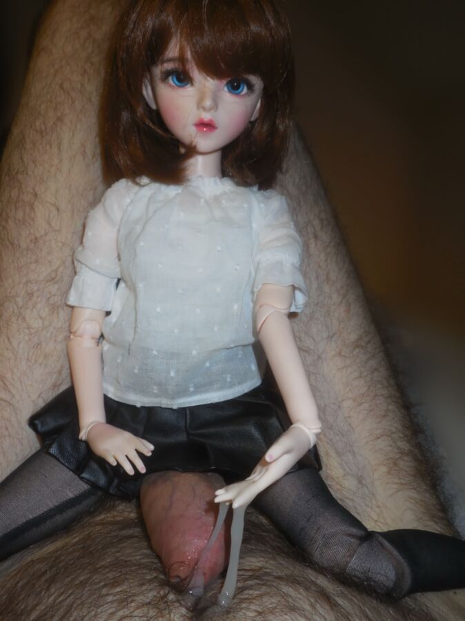 My bjd doll likes the taste of my cum