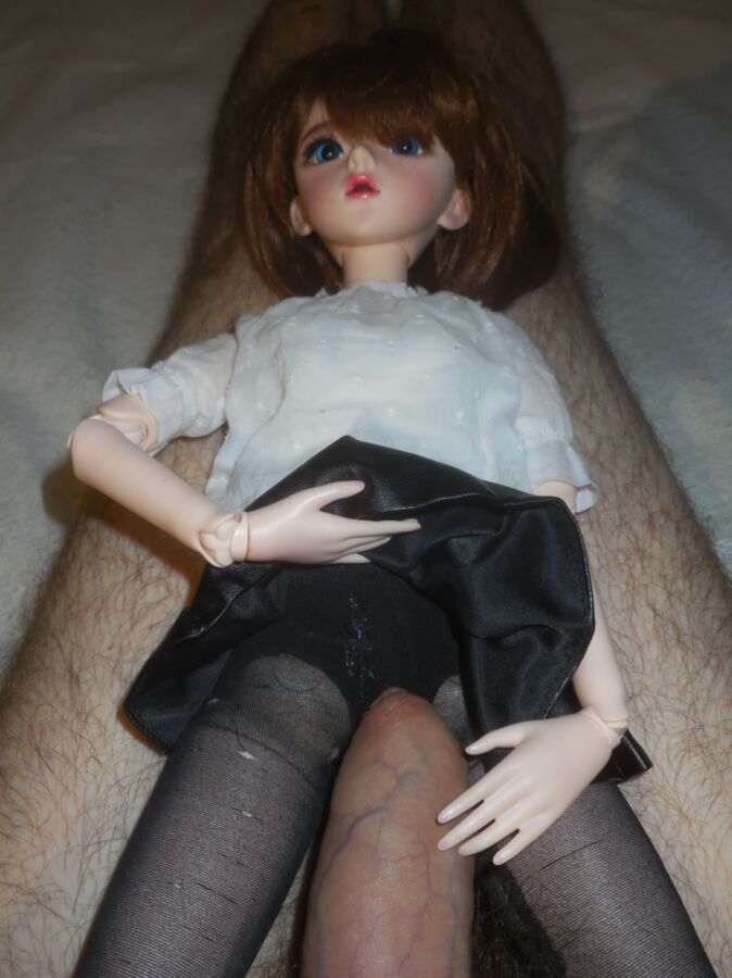 My bjd doll likes the taste of my cum