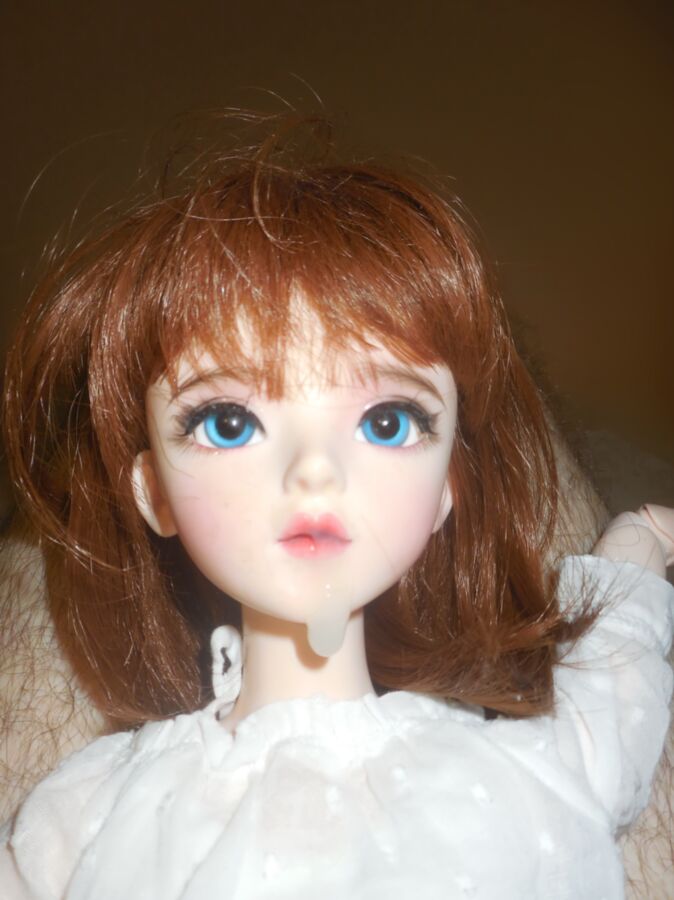 My bjd doll likes the taste of my cum