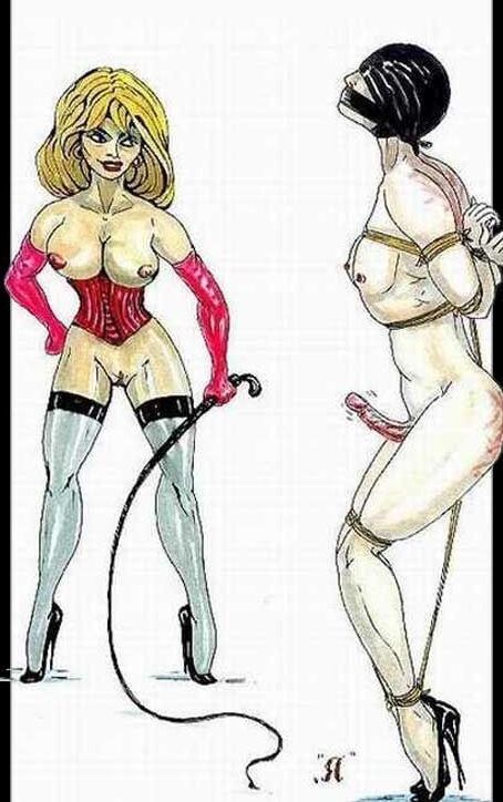 obras de arte femdom / BDSM