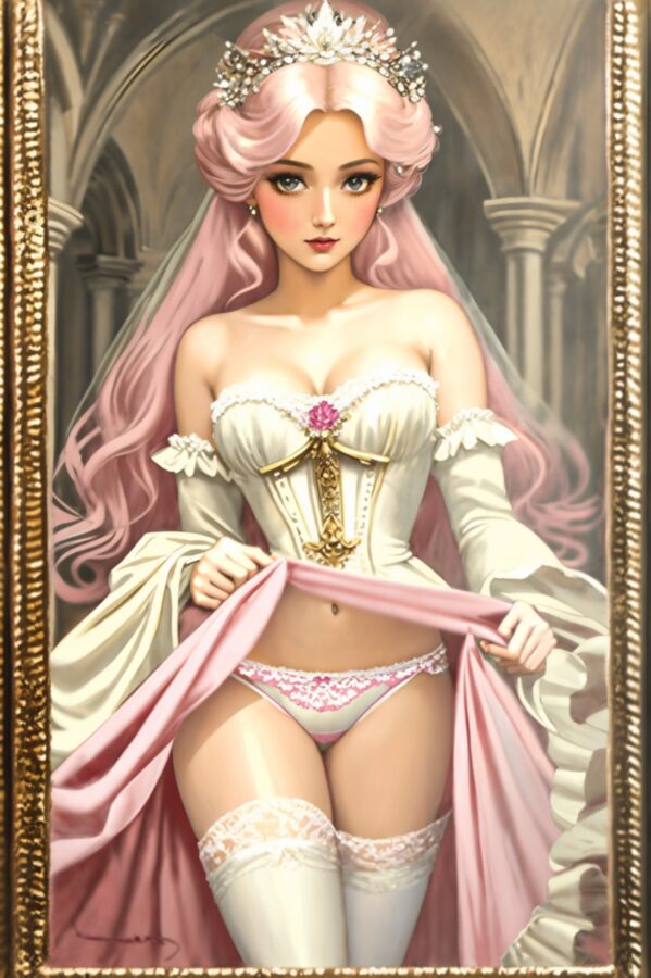 unusually lurid portraits of pretty princesses