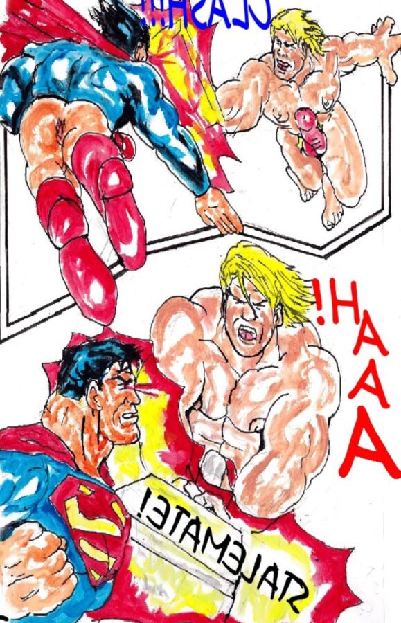 Manflesh Adult Gay Super Hero Domination Comic Books