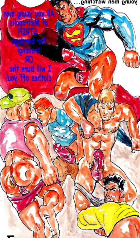 Manflesh Adult Gay Super Hero Domination Comic Books