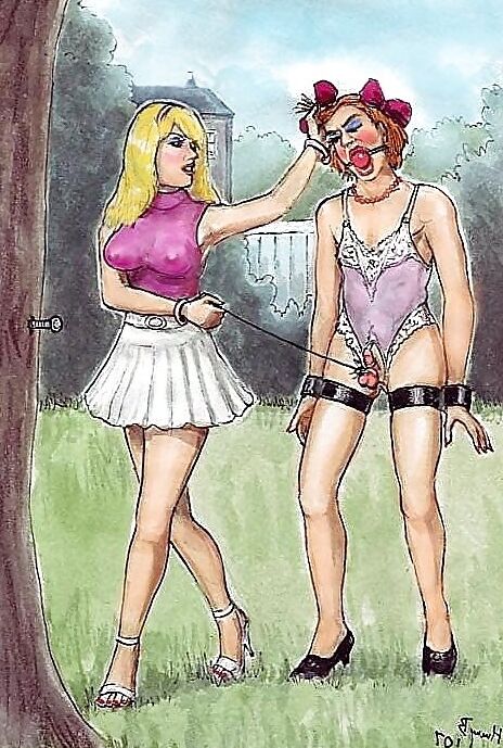 Sissy and Feminization Art: HunnyB