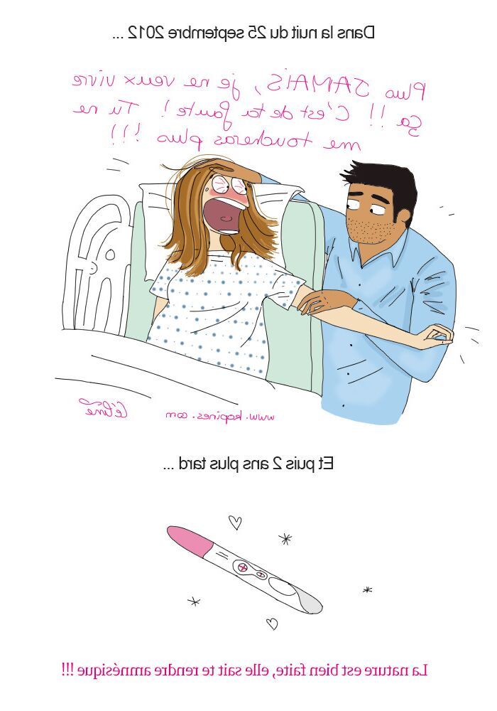 Pregnant drawings (french)