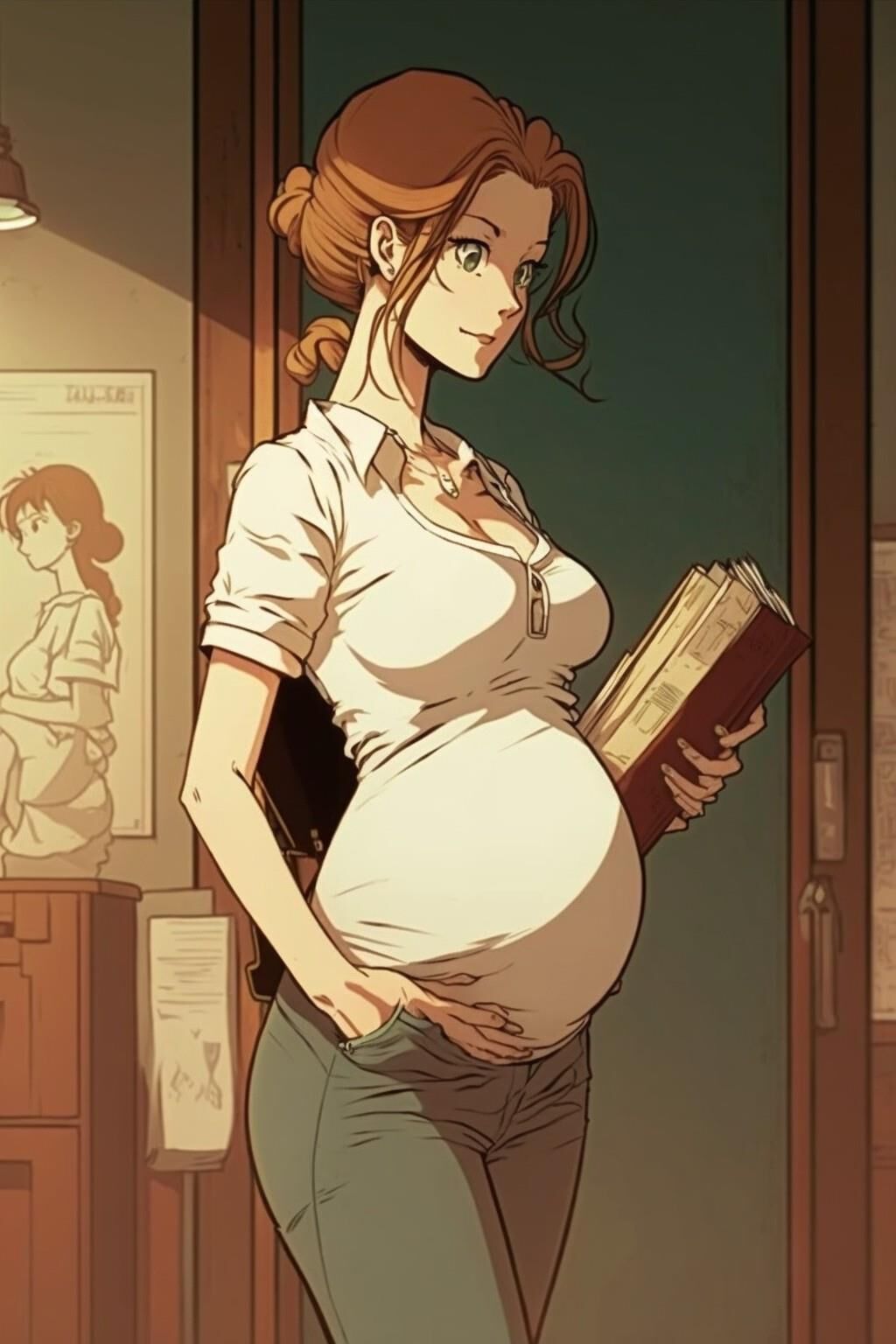 AI-Generated Pregnant women