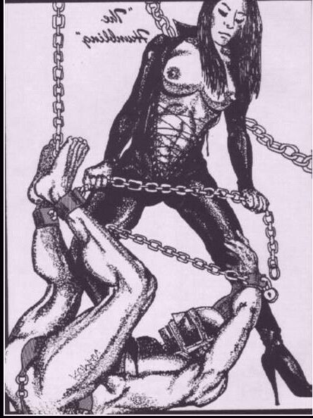 Bondage-Kunstwerk für Männer