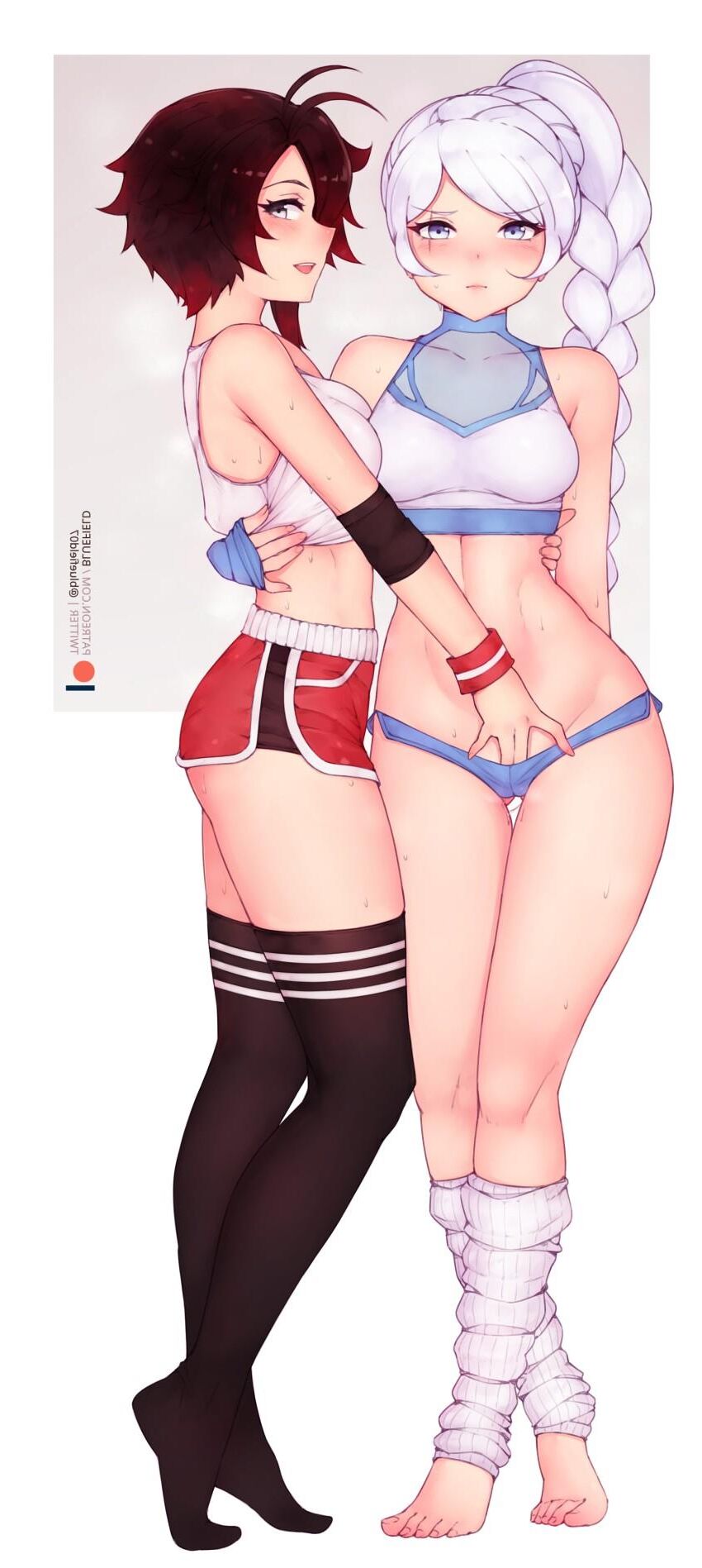 Weiss Schnee Yuri/Compilation de sexe lesbien