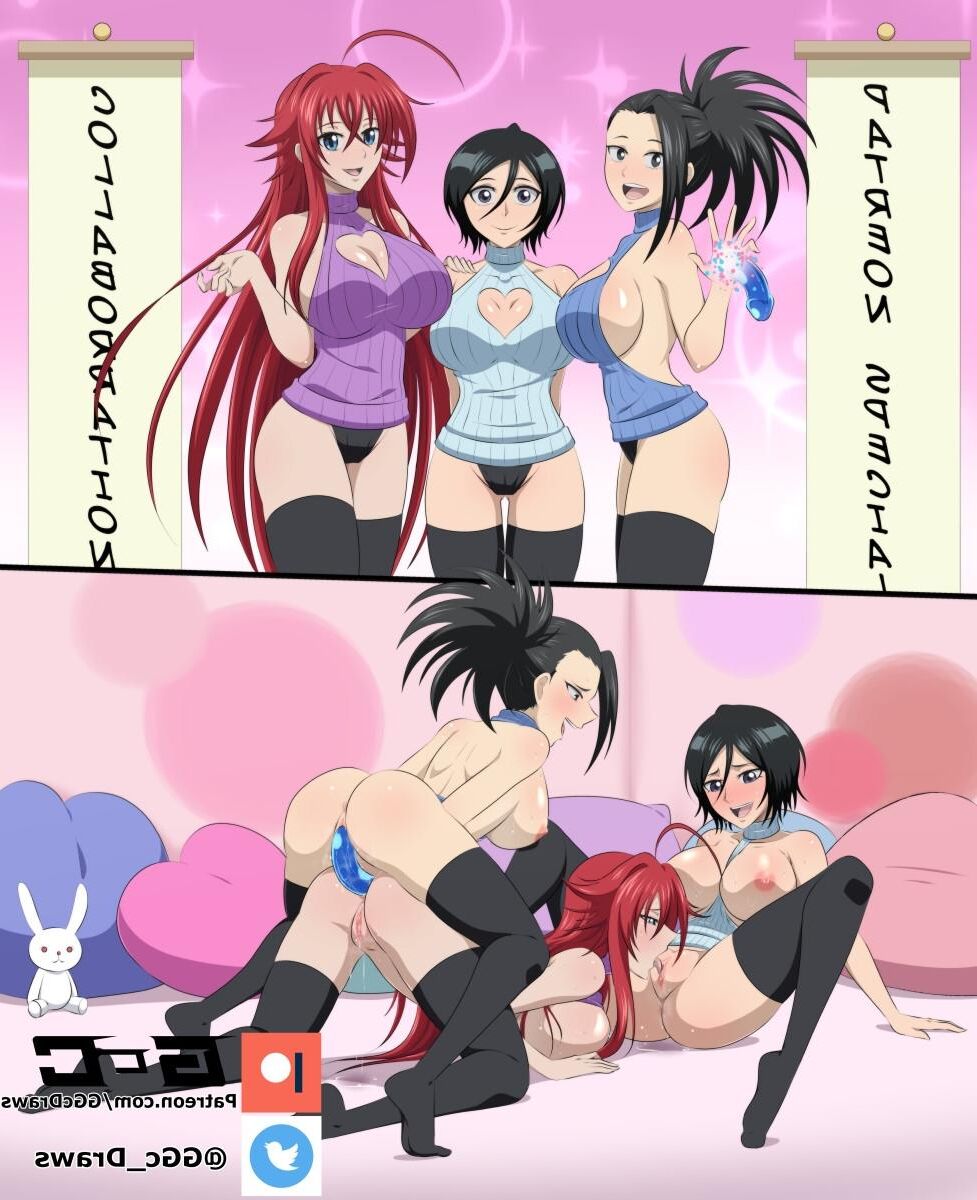 Rias Gremory Compilation de sexe en groupe/gangbang