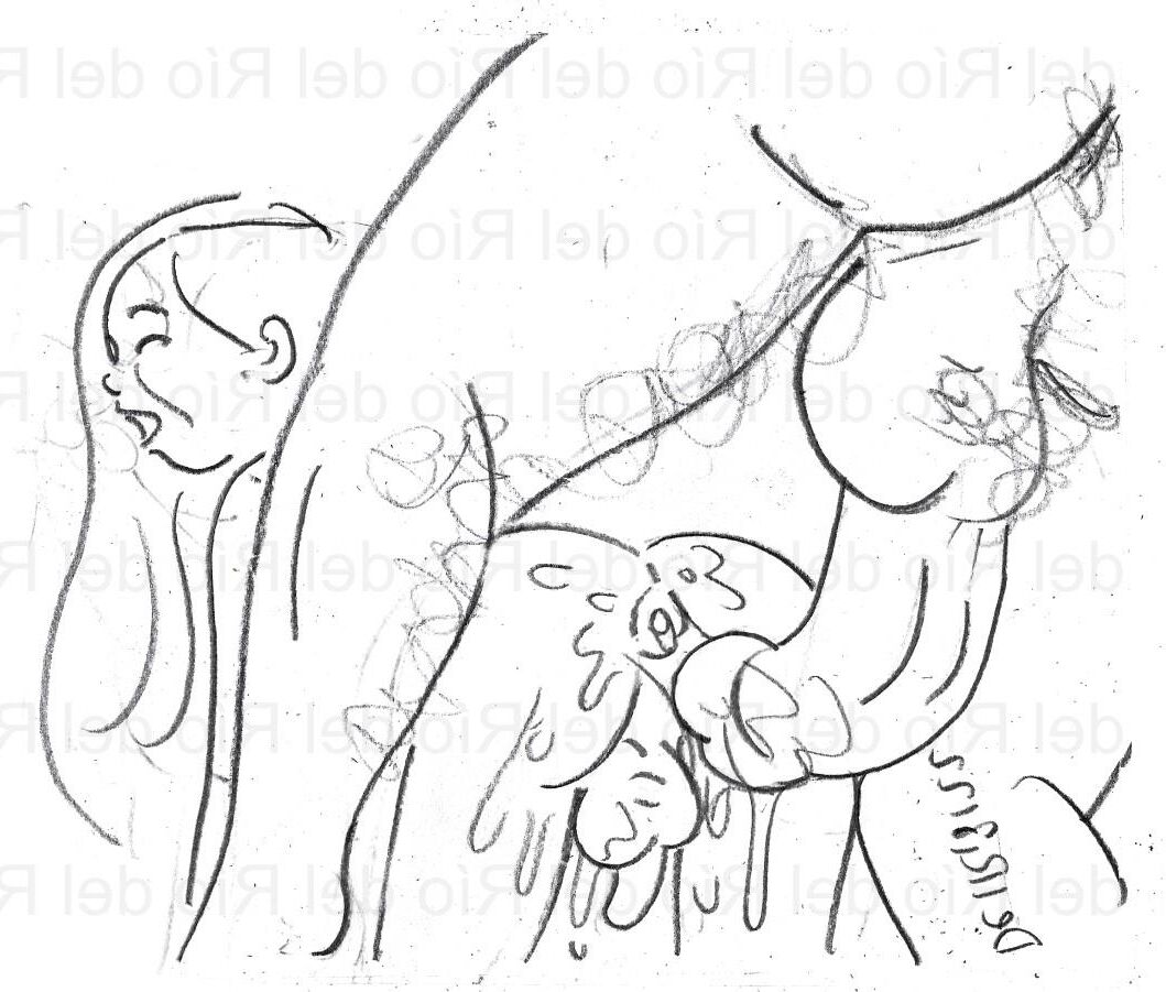 Dessins de poules mouillées queers