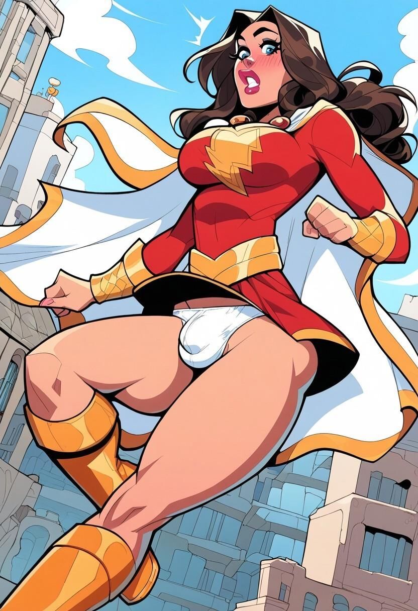 Mme Marvel Futa Bulge