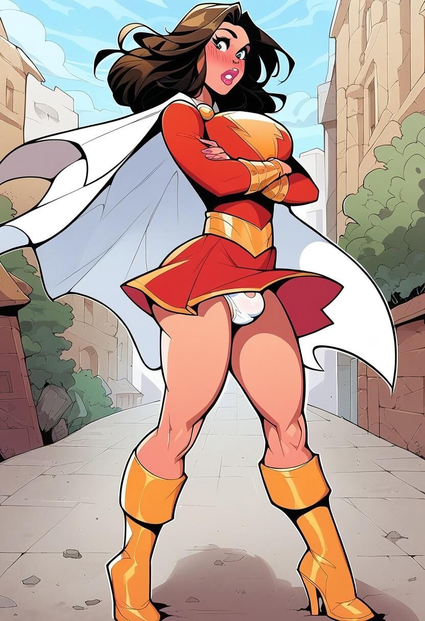 Mme Marvel Futa Bulge