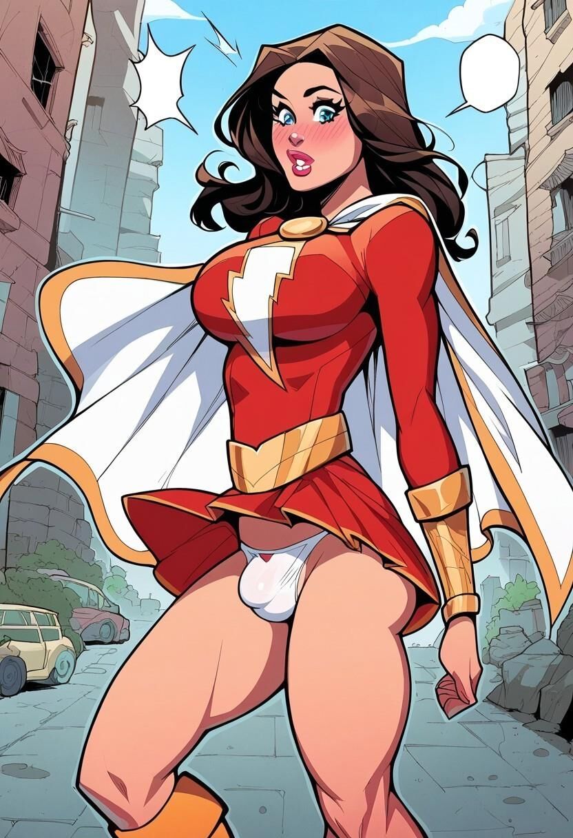 Mme Marvel Futa Bulge