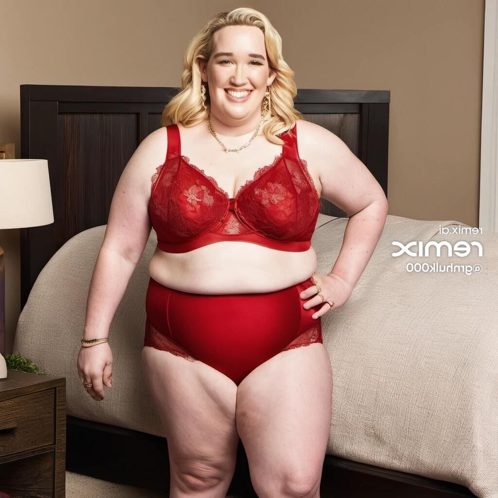 BBW AI Blonde Bombe