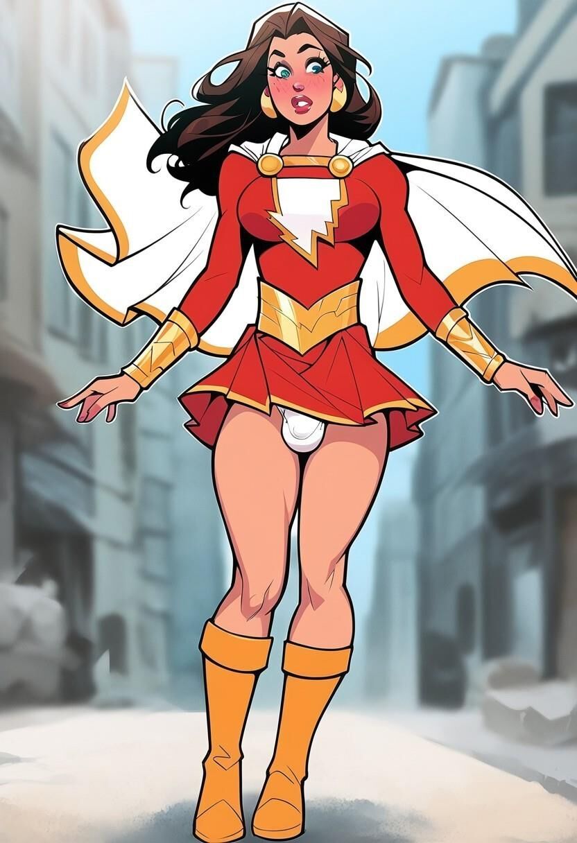 Mme Marvel Futa Bulge