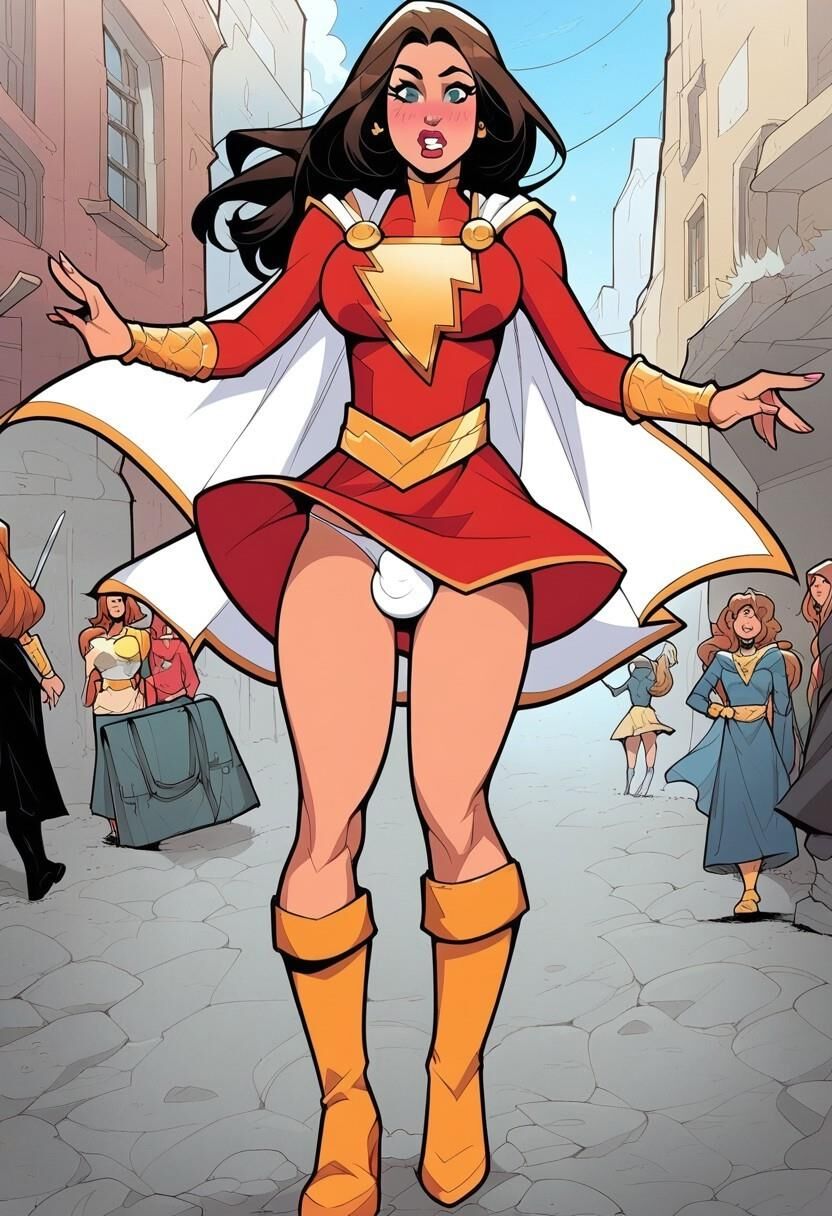 Mme Marvel Futa Bulge