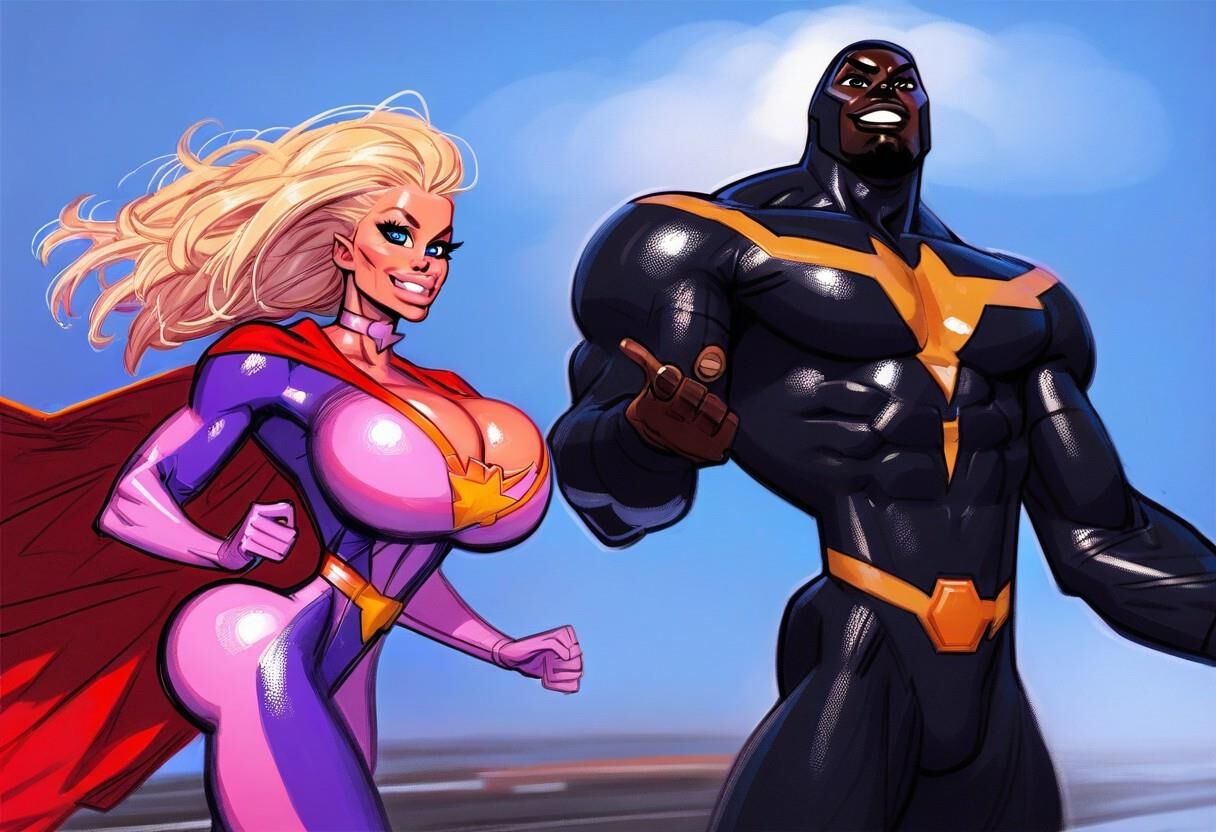 interracial futa ébène toons comix 9