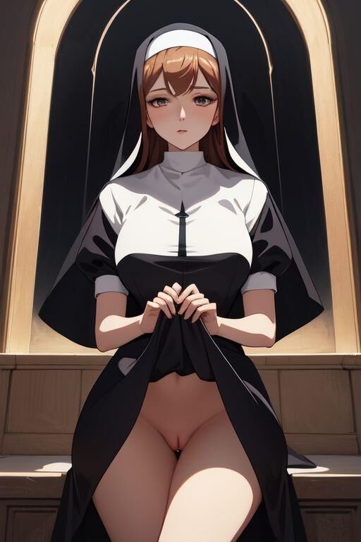 Ma création IA : Nonne de ce qui précède (Hentai) 01