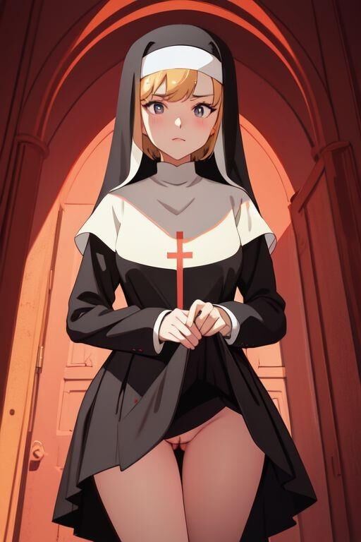 Ma création IA : Nonne de ce qui précède (Hentai) 01