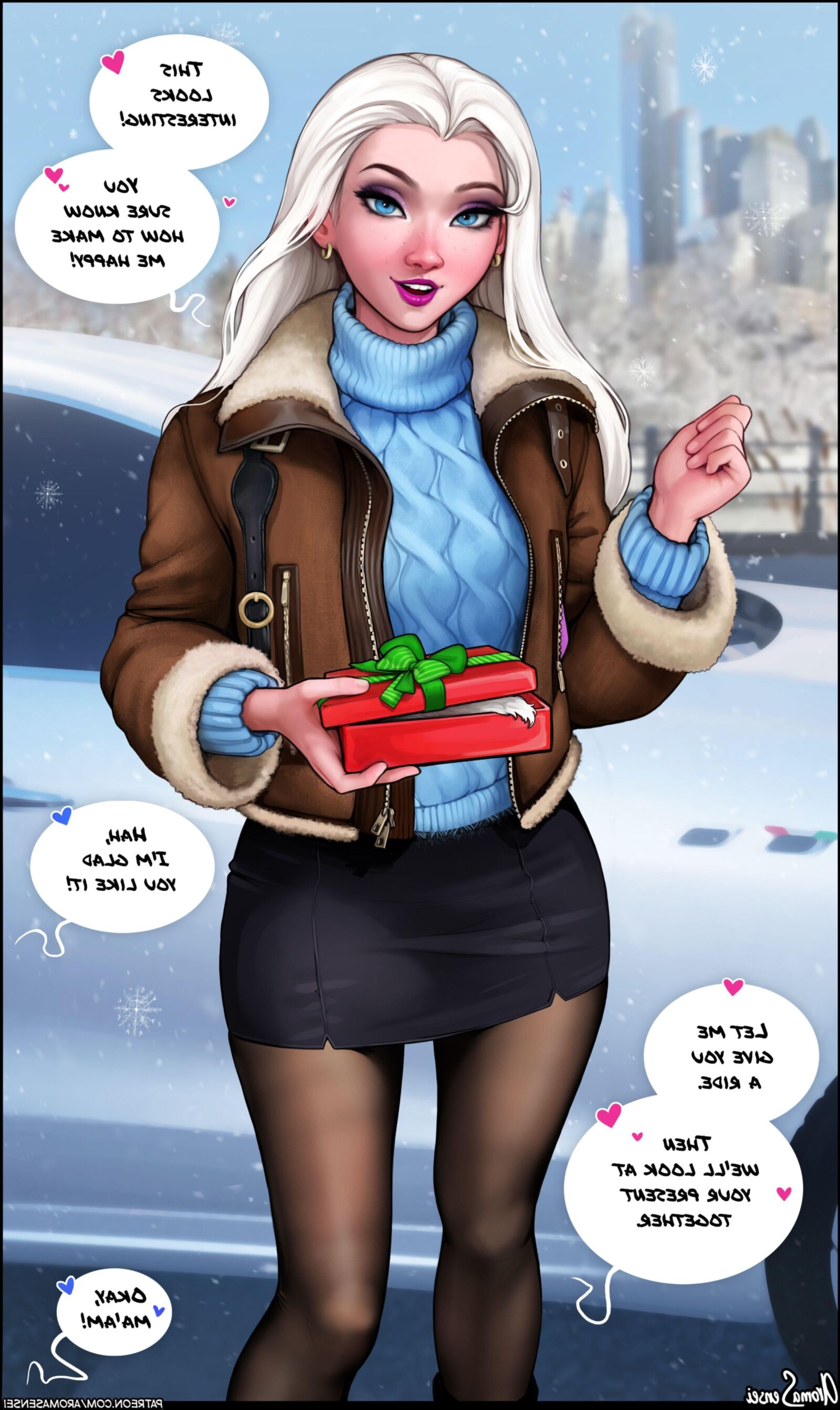 Elsa's Christmas present