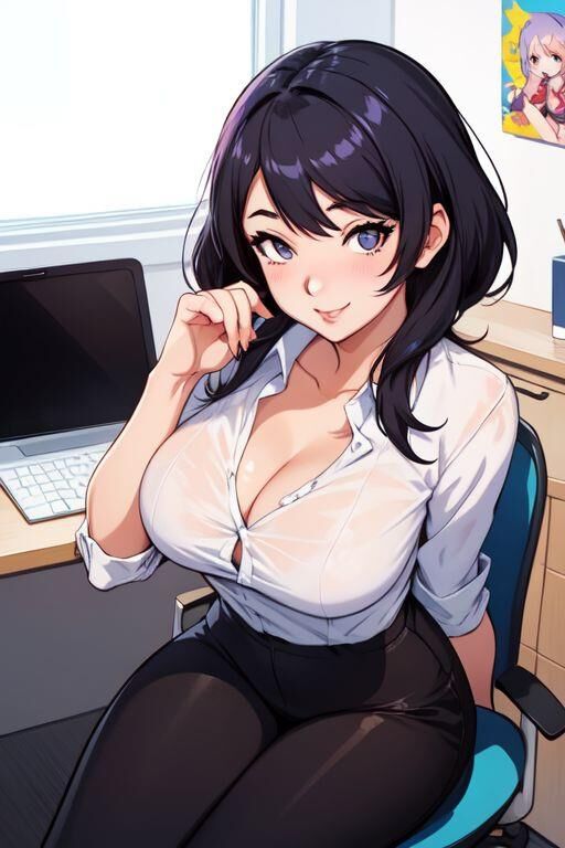 Nouvelle fille au bureau