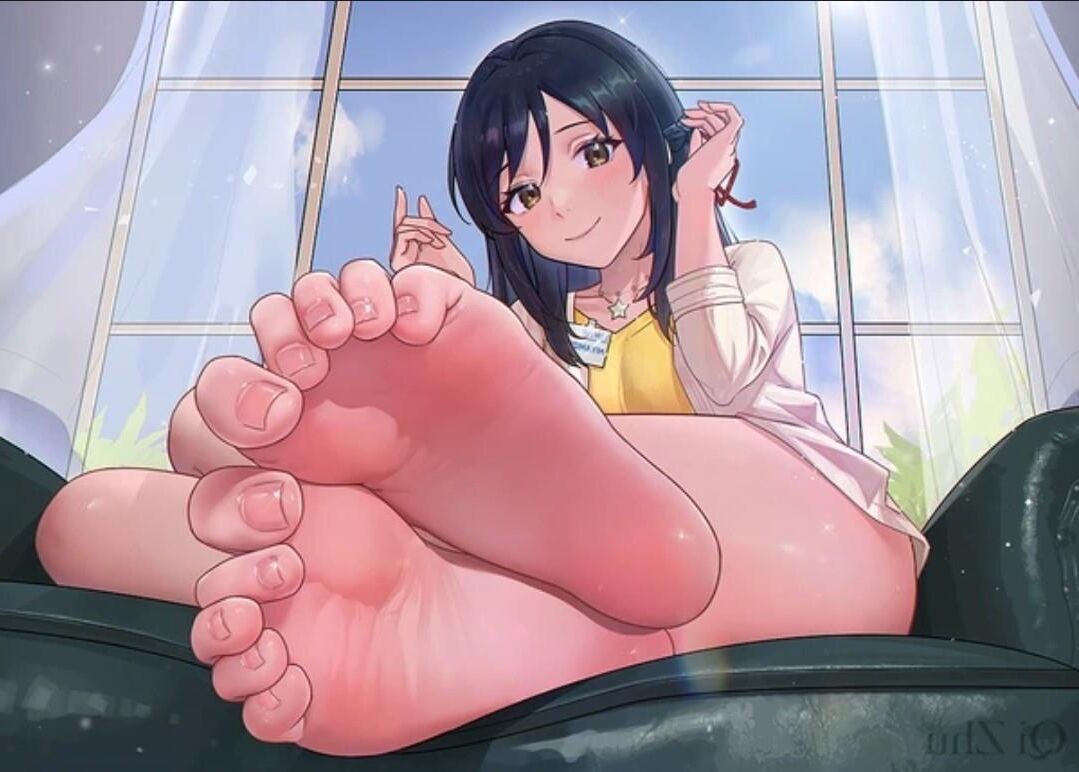 Pieds d'anime sexy