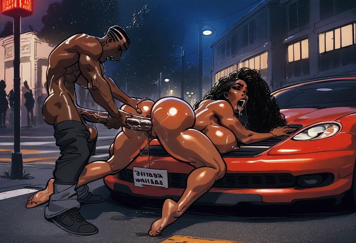 futa interracial rattachement de toons ébène comix 8