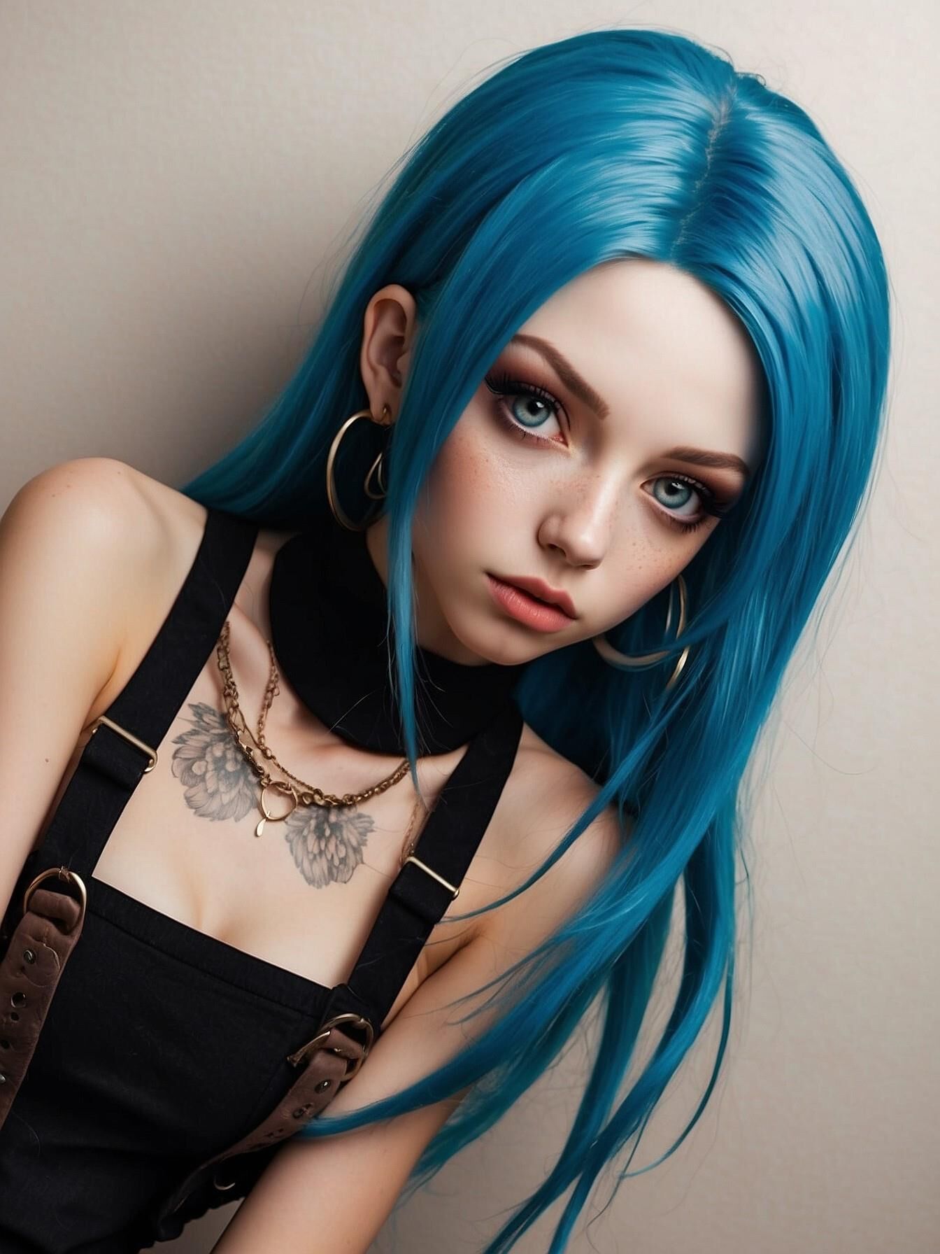 Jinx d'Arkane en tant que Manga-woman nn