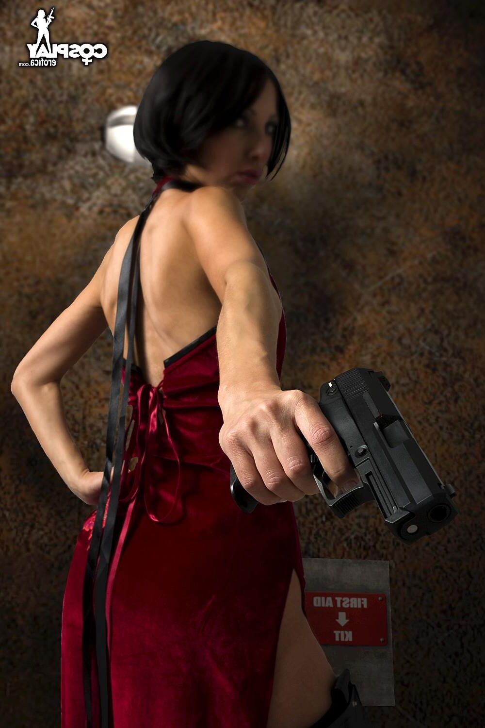 Cosplay Erotica Agent Wong (Ada Wong Resident Evil) Cosplay