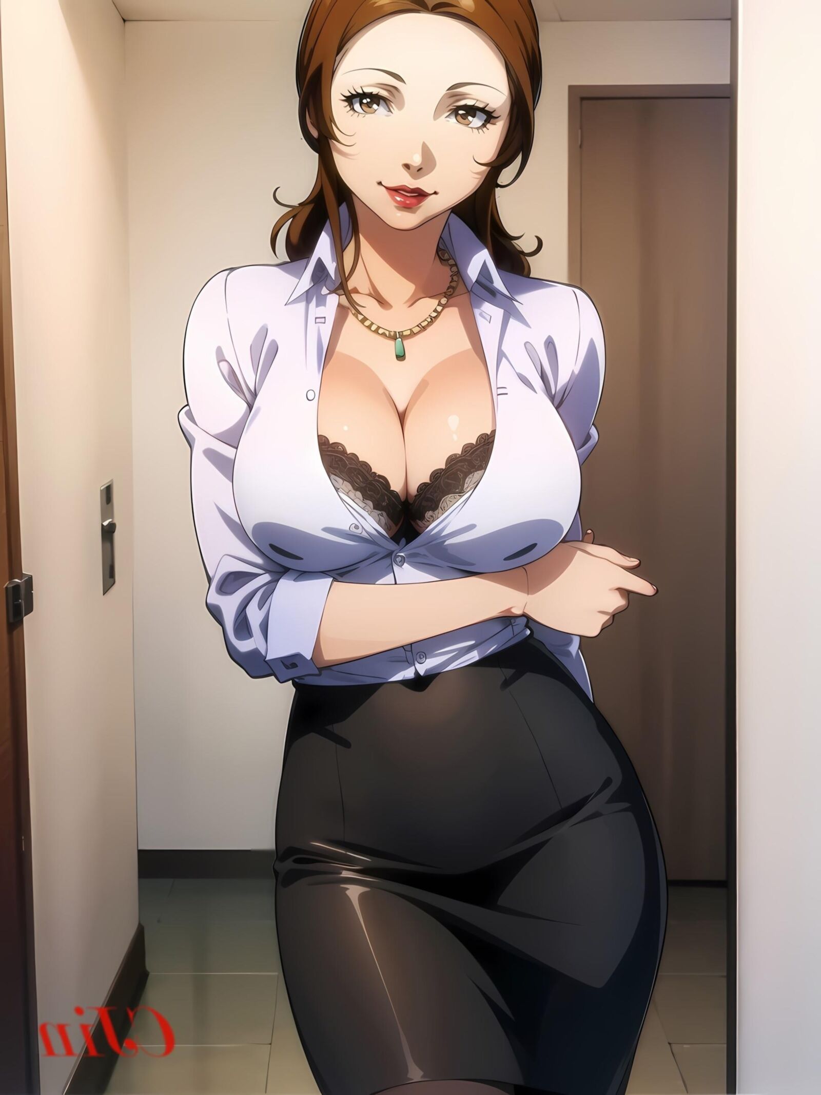 [CjinAl] Noriko Kashiwagi de Persona 4 [Ai généré]