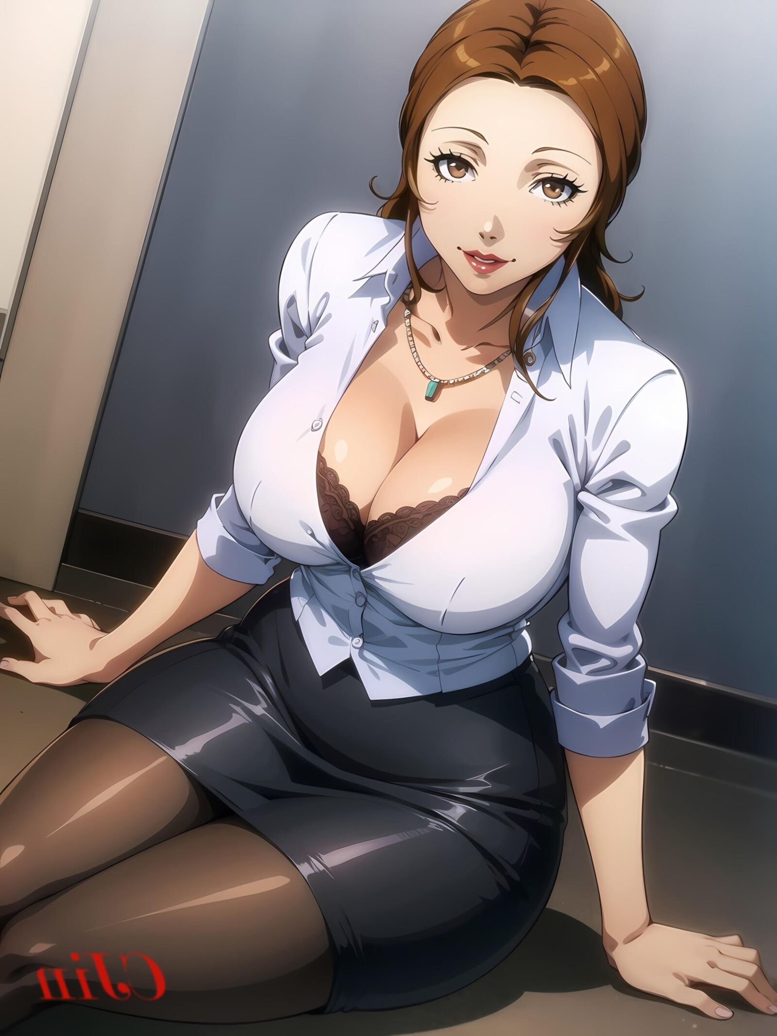 [CjinAl] Noriko Kashiwagi de Persona 4 [Ai généré]