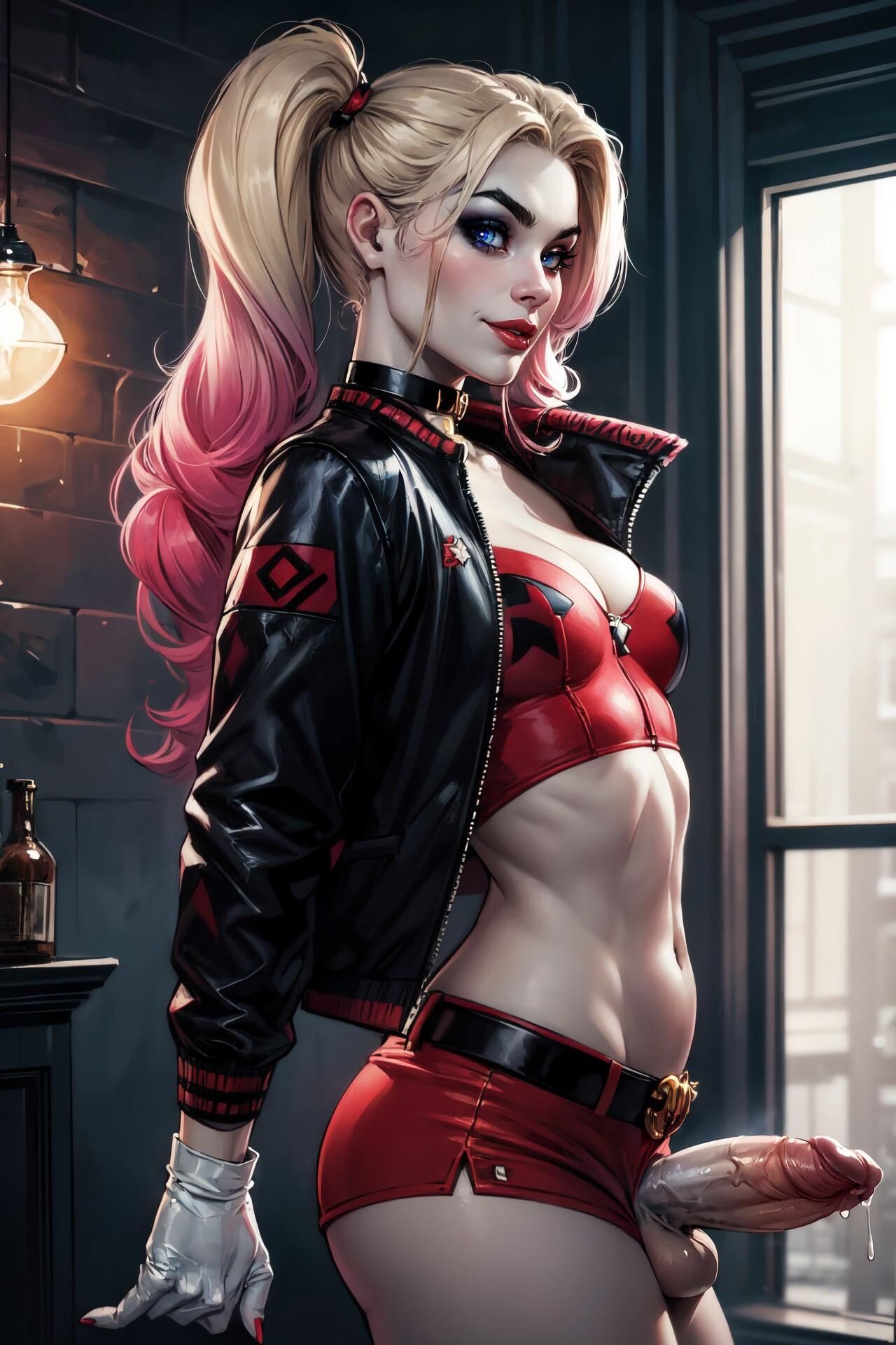 Newhalf Harley Quinn