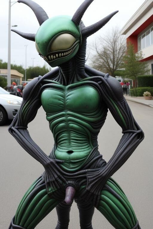 Alien, sexe humain