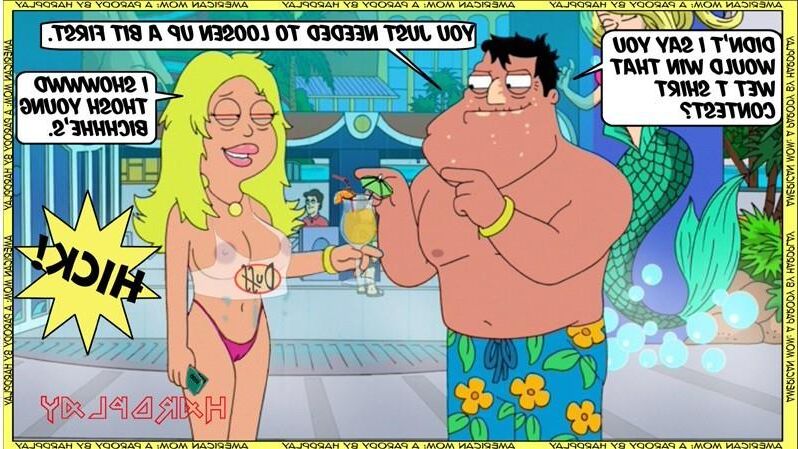 Fran and Stan American Dad and wife