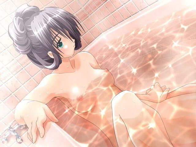 Bath and shower anime, hentai, cartoon