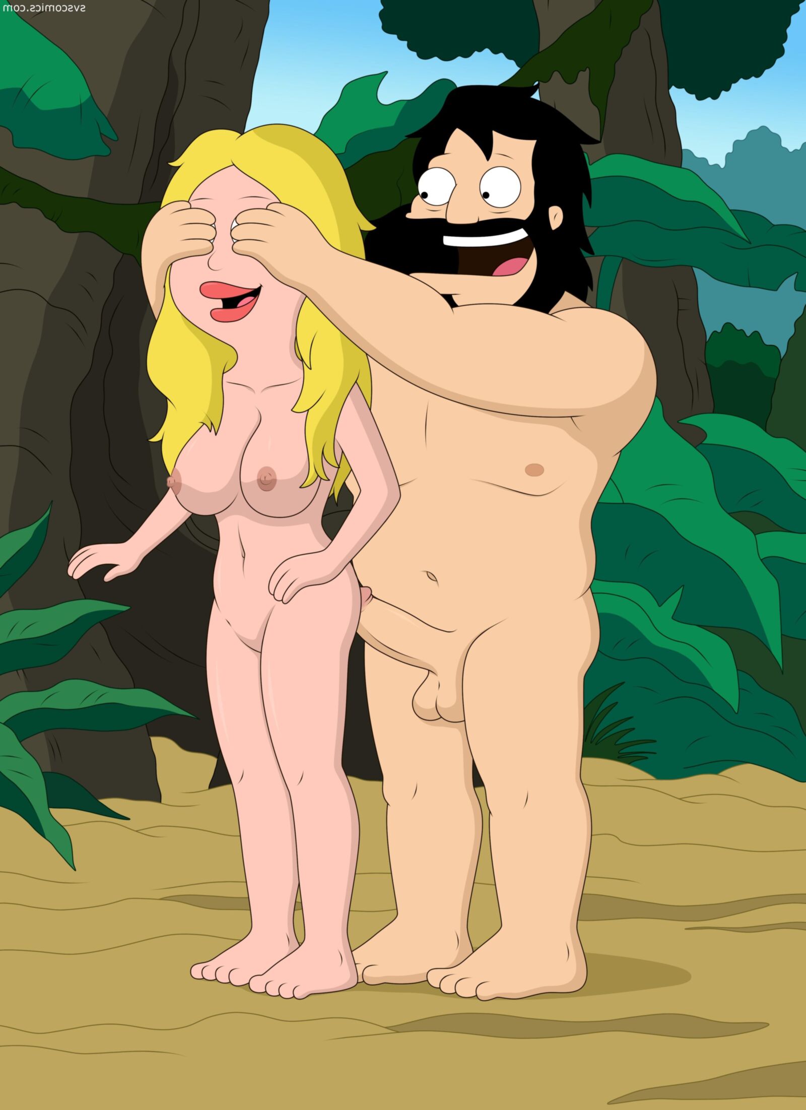 Fran and Stan American Dad and wife