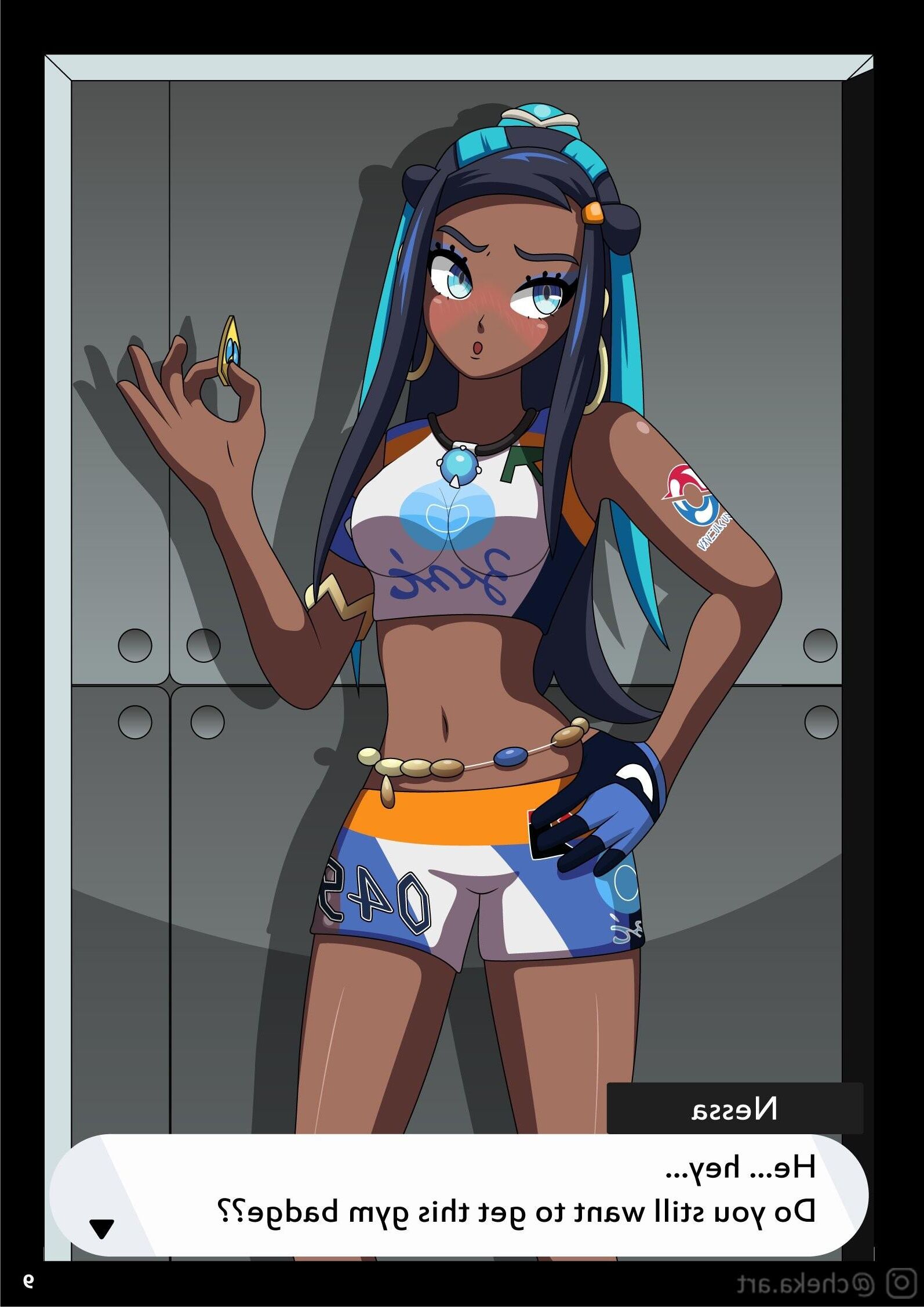 Hentai Manga Nessa Battle Gym