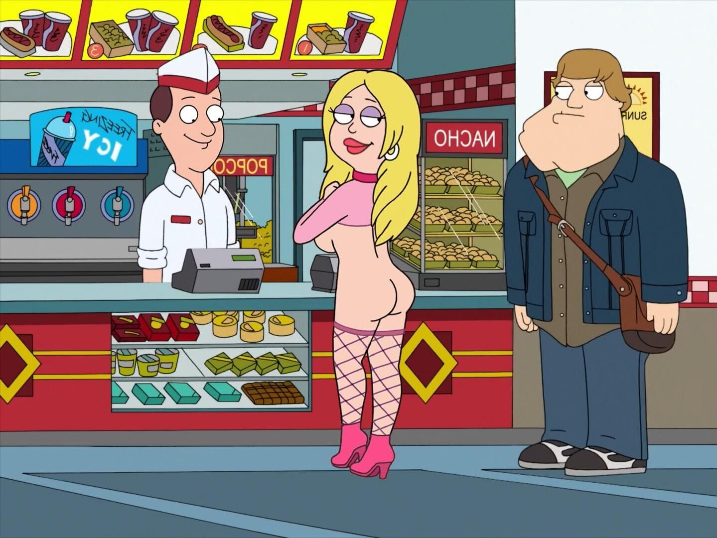 Fran and Stan American Dad and wife