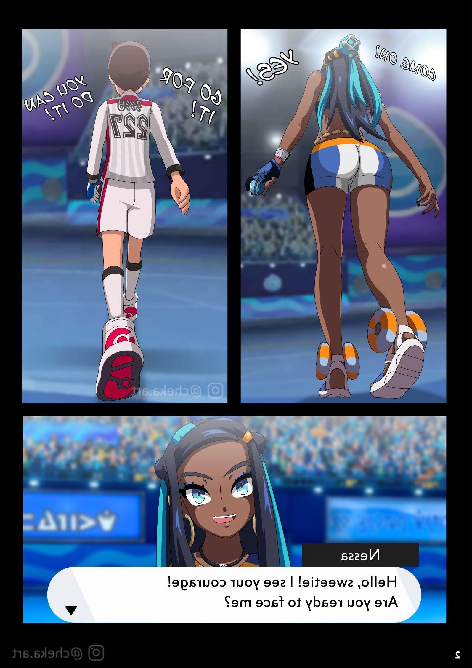 Hentai Manga Nessa Battle Gym