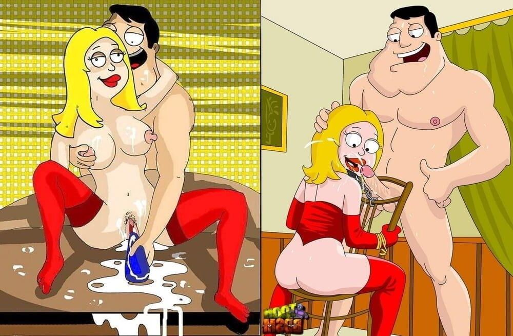 Fran and Stan American Dad and wife