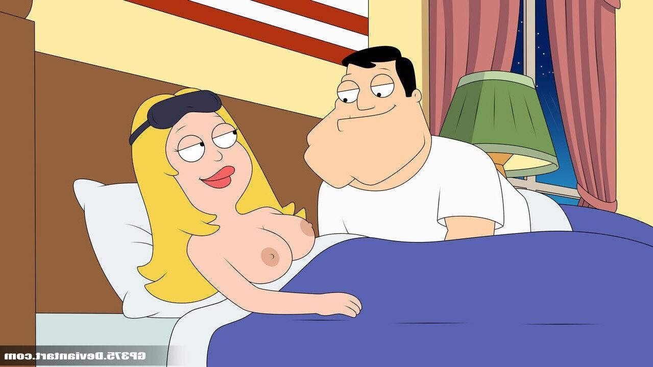 Fran and Stan American Dad and wife