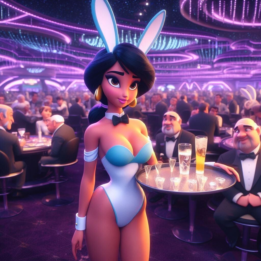 Disney Strip Club - Ahsoka, Elsa, Princesse Jasmine