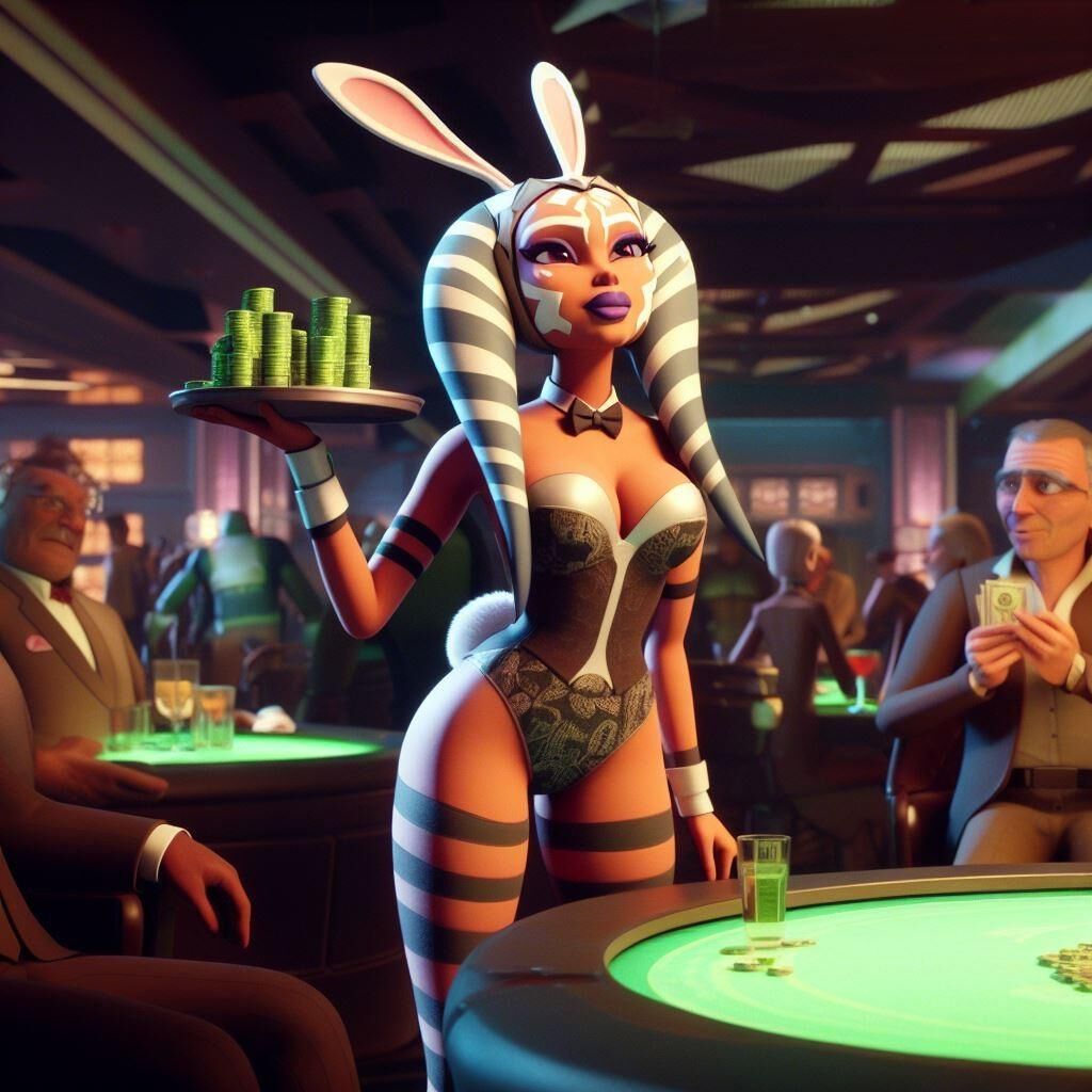 Disney Strip Club - Ahsoka, Elsa, Princesse Jasmine