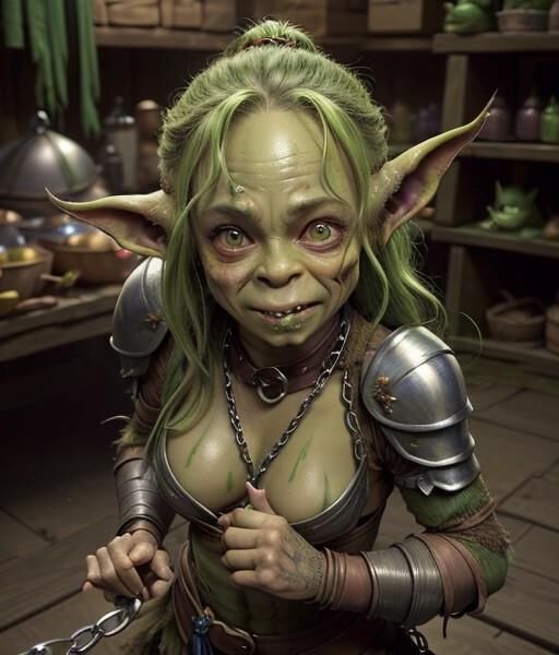 Imágenes de AI Story para Goblins DND.