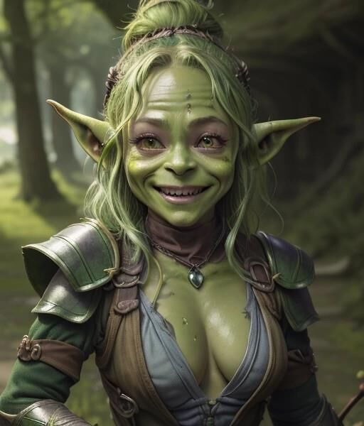 Imágenes de AI Story para Goblins DND.